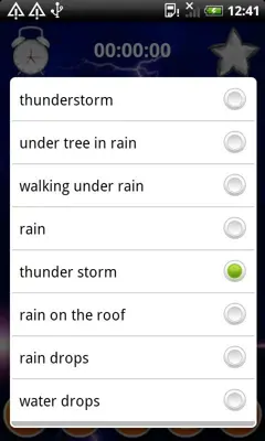 Thunder Sounds android App screenshot 2